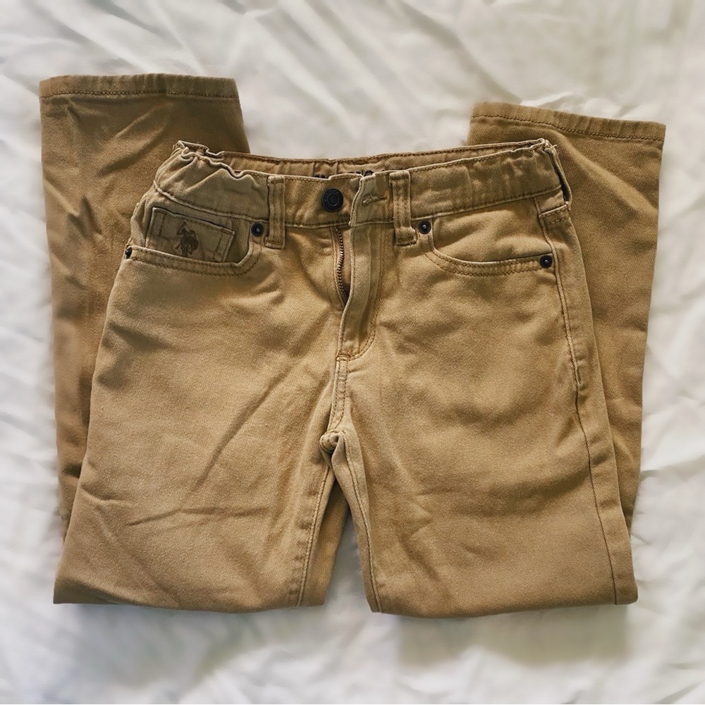U.S. Polo Assn. Kids Khaki Jeans